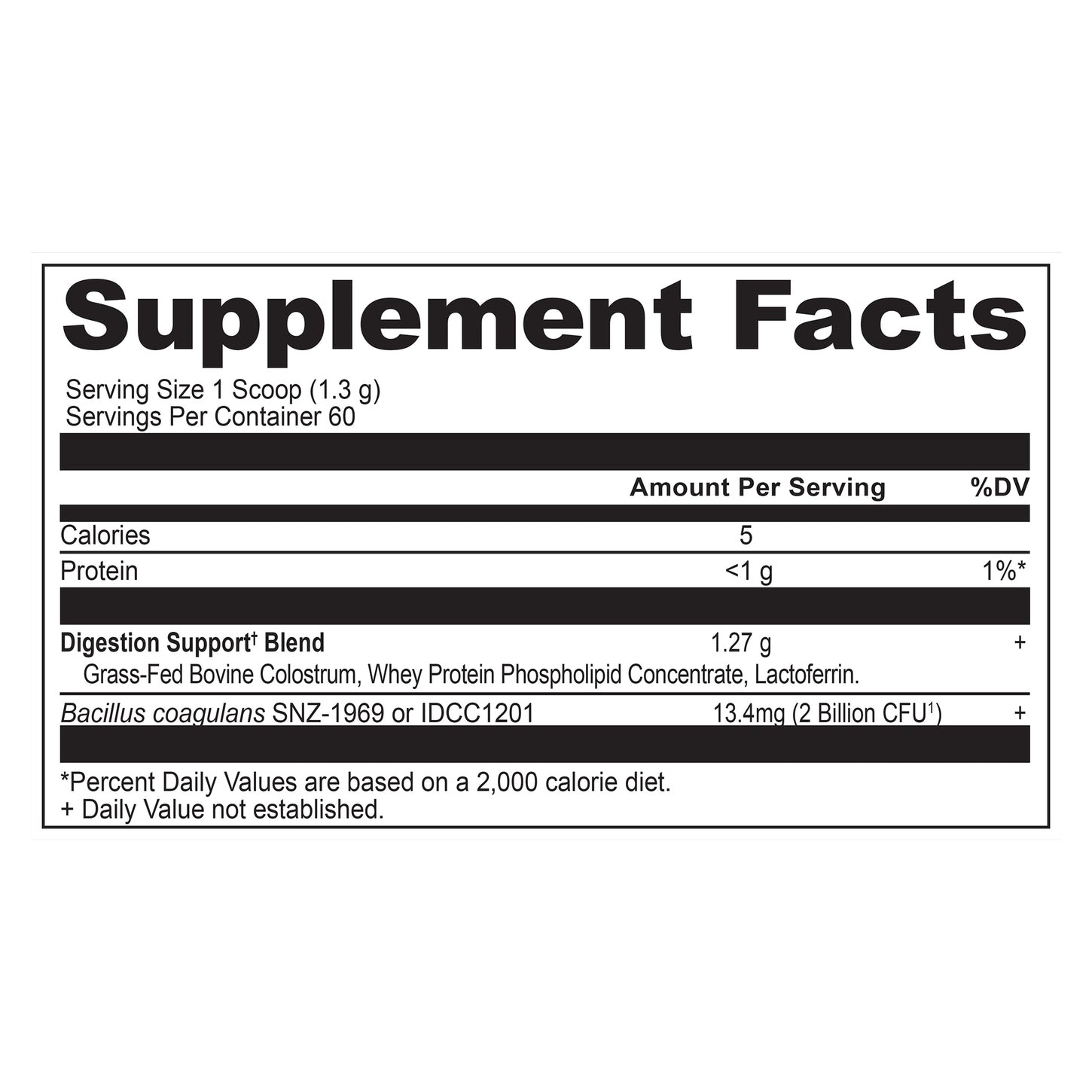 Ancient Nutrition Colostrum Powder Gut & Immune System Health Unflavored 2.8 oz