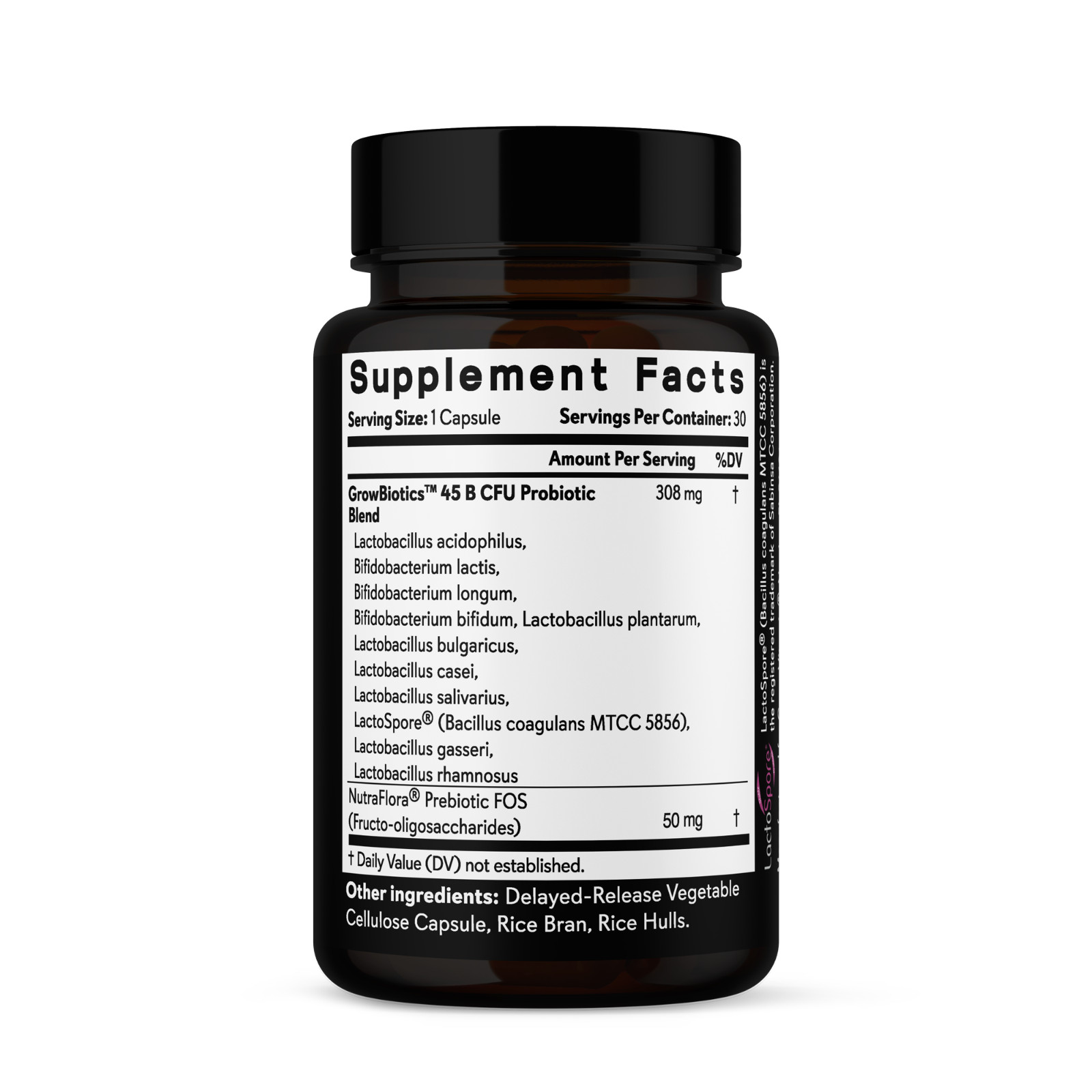 Daily Probiotics w/ Prebiotics 60 Billion CFU Vegan Gut & Digestive Health 30ct