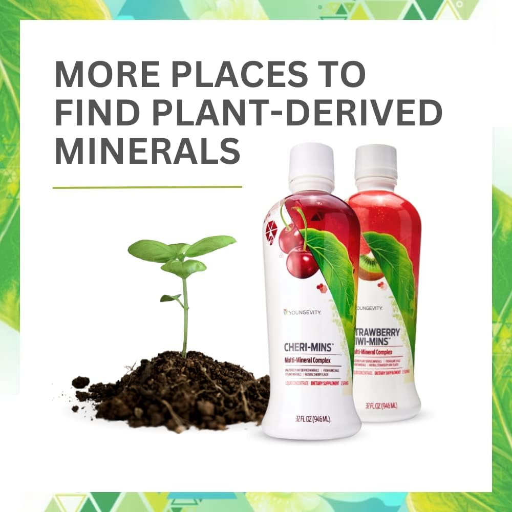 Youngevity Plant Derived Liquid Minerals – 77+ Natural Unaltered Trace Minerals