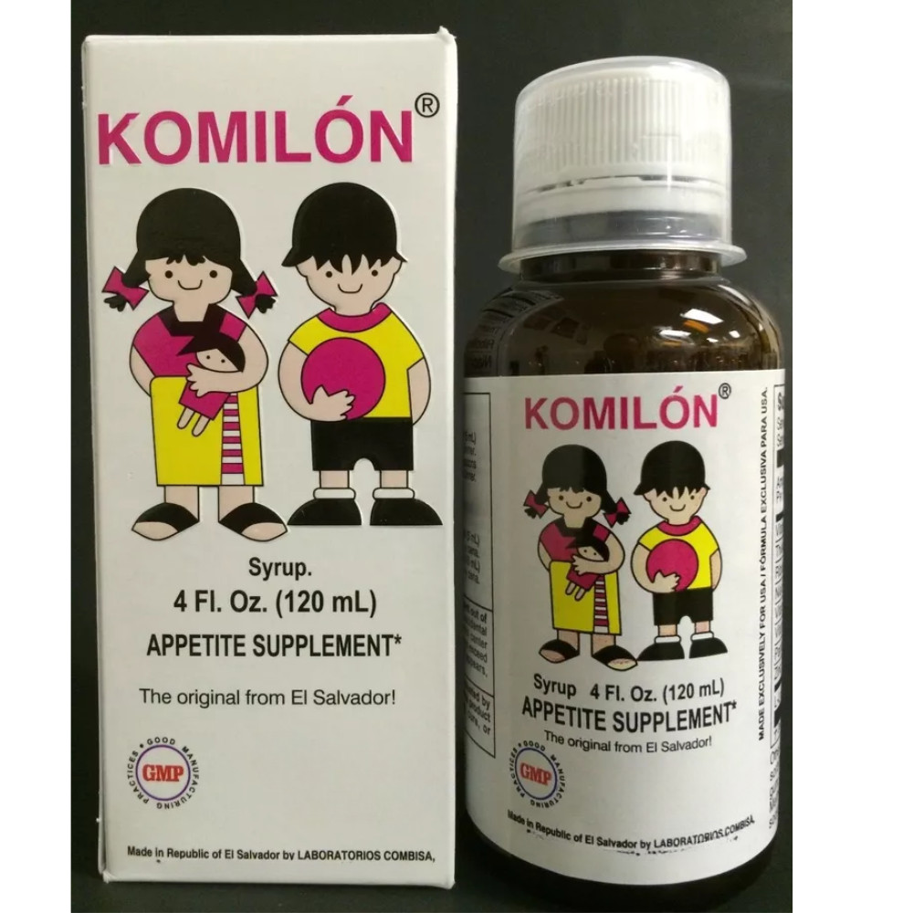 KOMILON CHILDREN’S APPETITE SUPPLEMENT SYRUP 4oz
