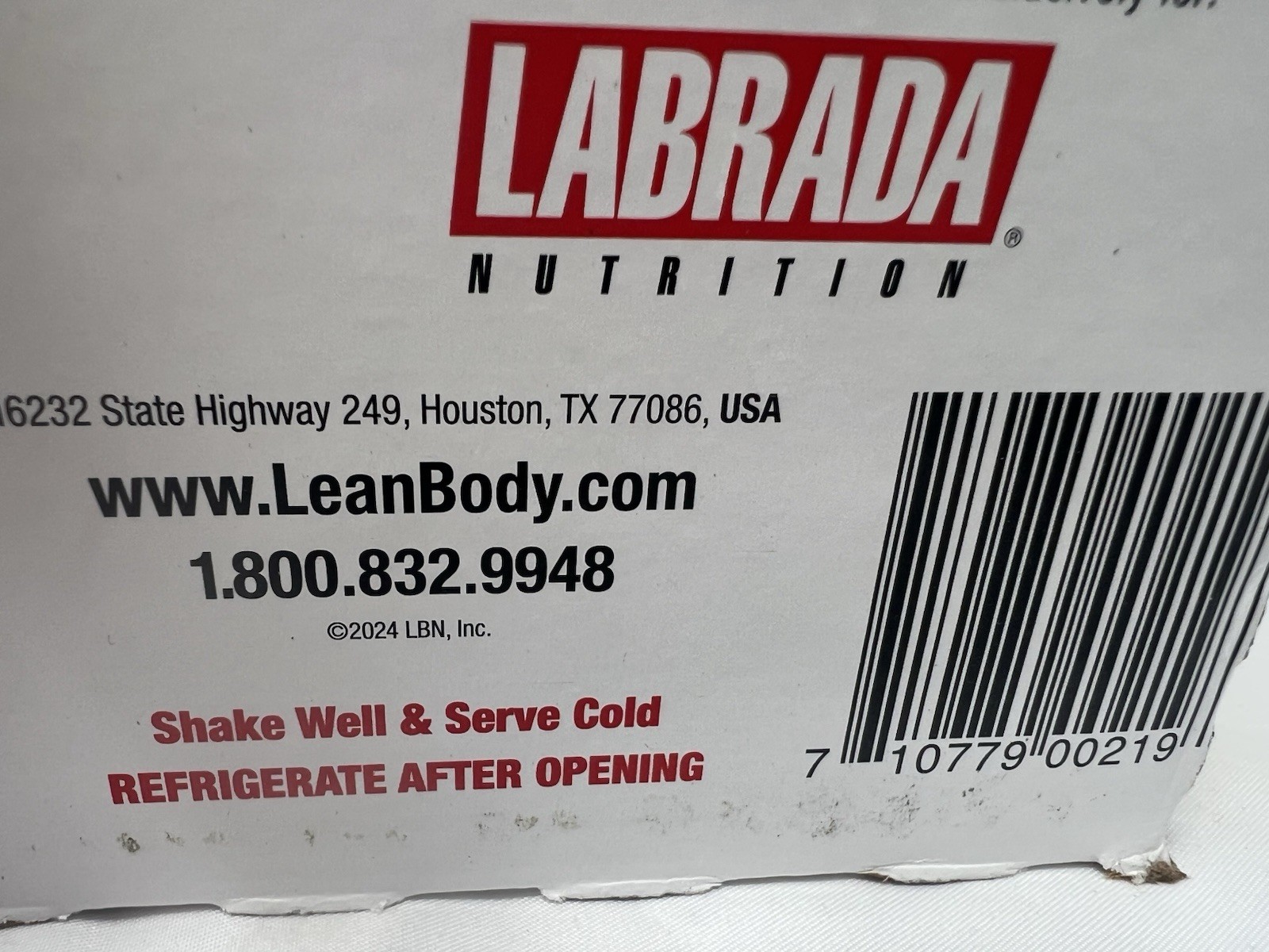 Labrada Lean Body Protein Shake 40G Ready To Drink 17 Fl Oz Pack Of 12 Nov2026
