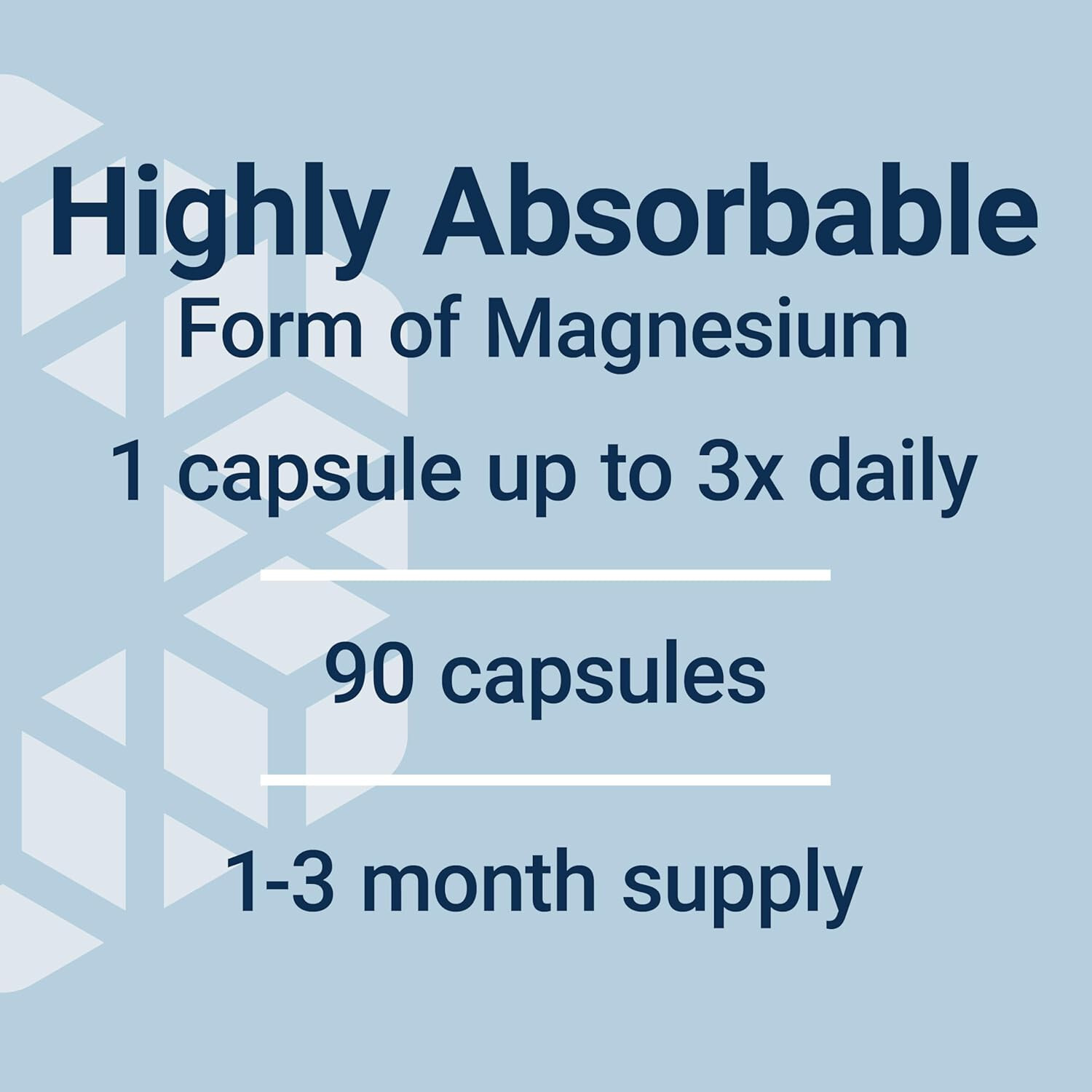 Life Extension Magnesium Glycinate, Heart Health, Bone Health, 90vegcaps