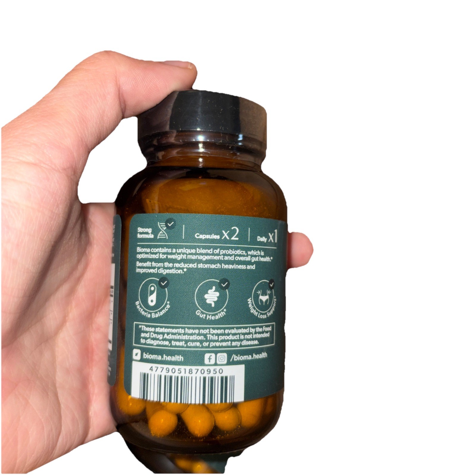 bioma probiotics 30 Day Supply MFG 10/2025 New Sealed