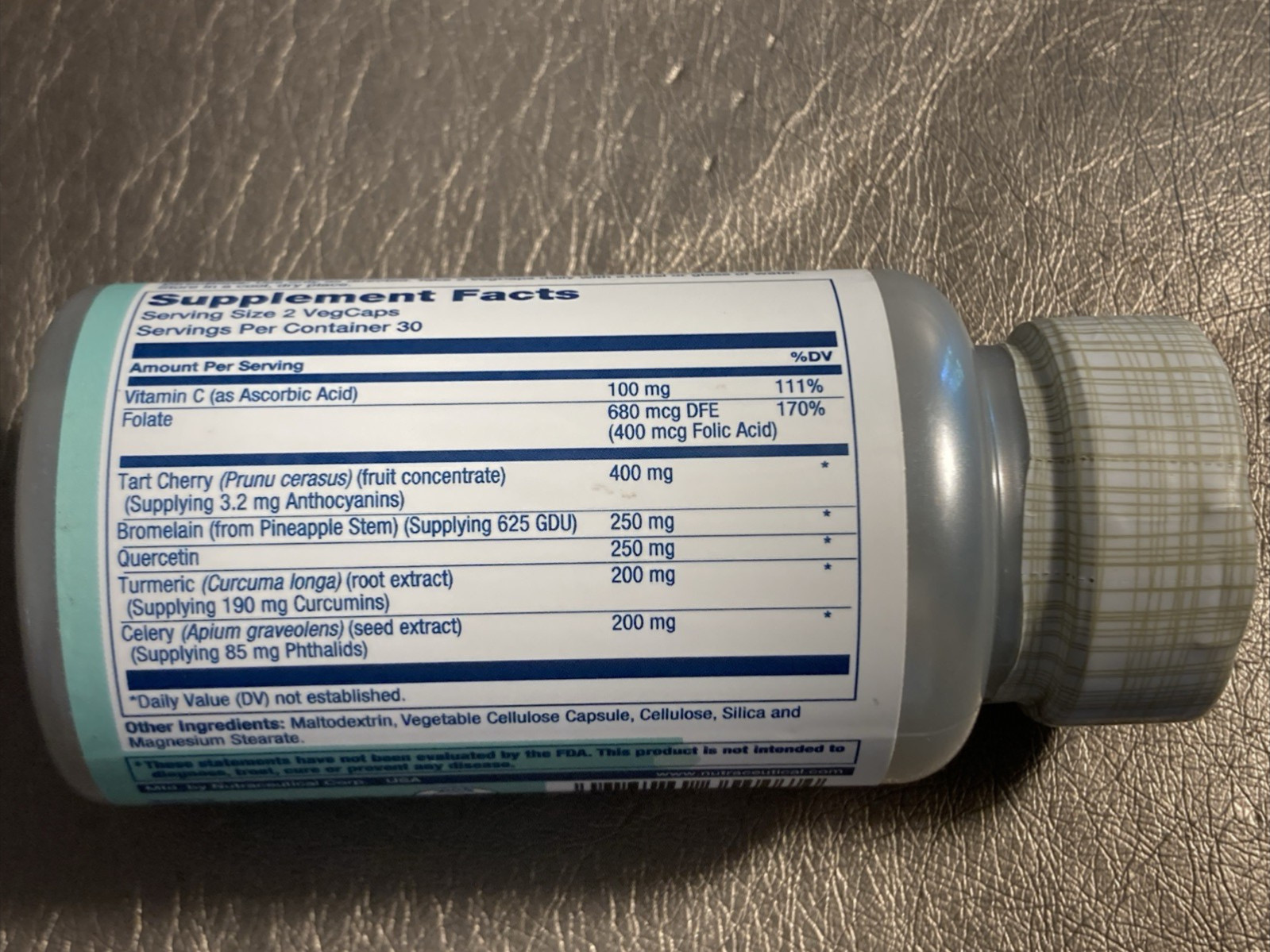 SOLARAY Total Cleanse Uric Acid – 60 VEGCAPS – Exp 11/27