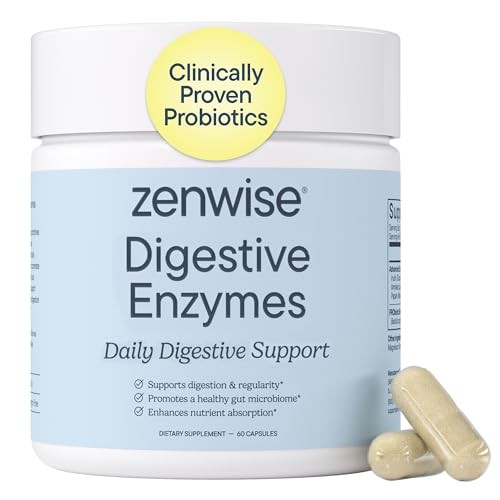 Zenwise Health Digestive Enzymes with Bromelain & Papaya – Multi Enzymes