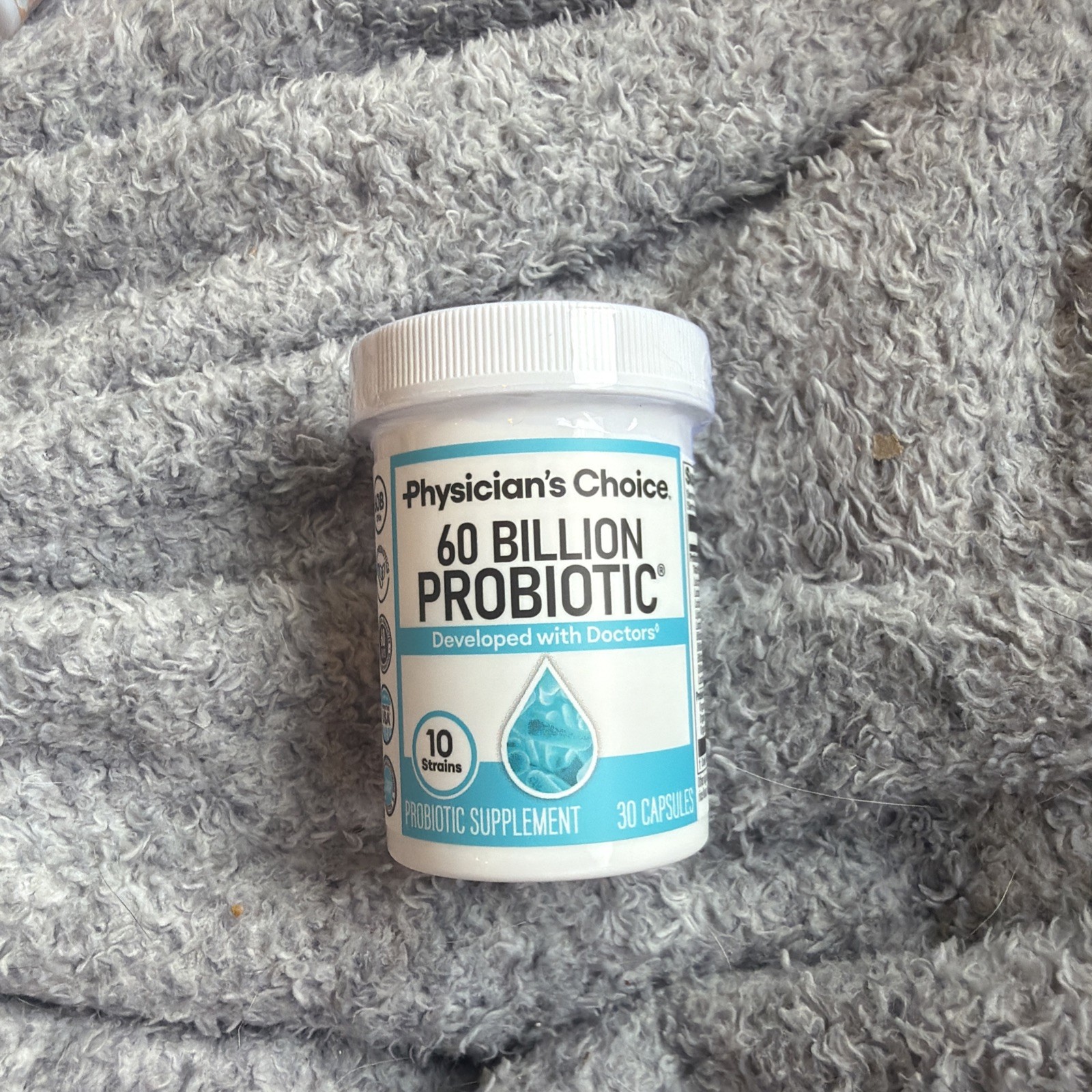 Physician’s Choice 60 Billion Probiotic with Prebiotic Capsules – 30 Capsules