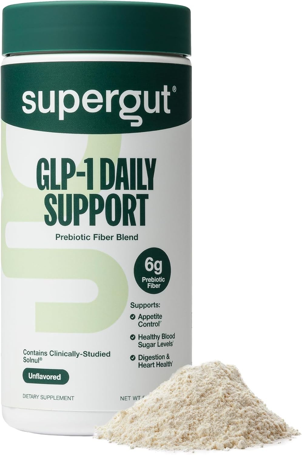 Supergut Daily Support – High Fiber Supplement Powder for Women & Men