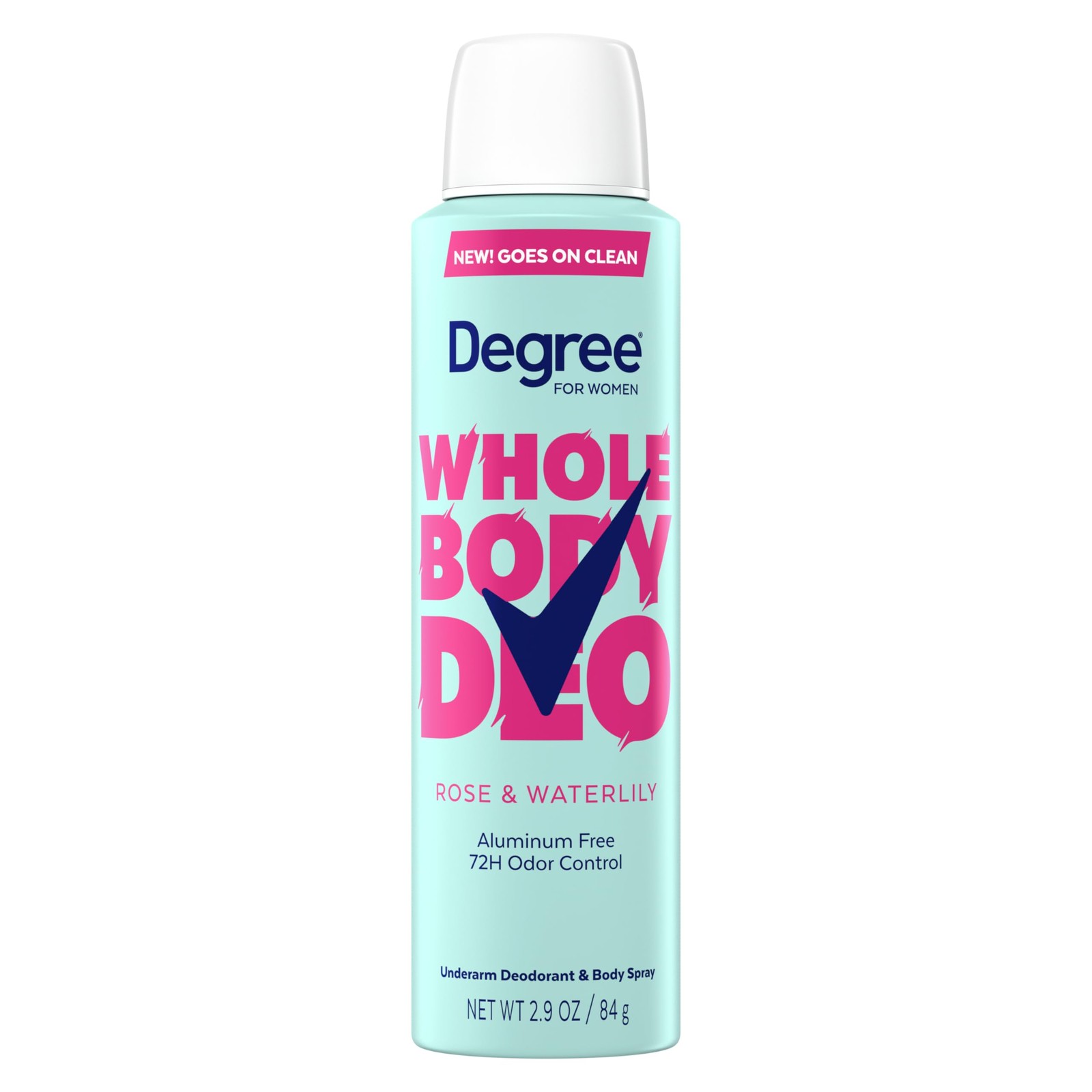 Degree Women Deodorant Spray Rose and Waterlily Scent 2.9 Ounce (Pack of 1)