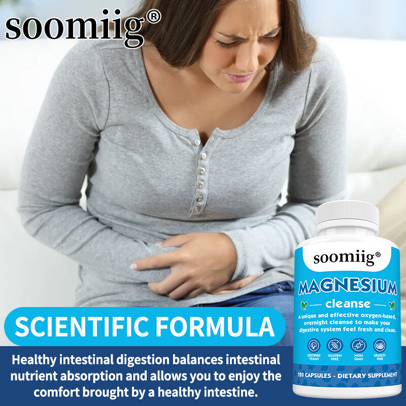 Magnesium Oxygen Digestive System Cleanser 30/60/120 Capsules