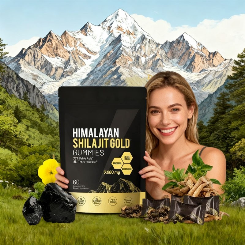 Gummies, Supplement, Micronutrient Shilajit Premium Himalayan New Shilajit 60