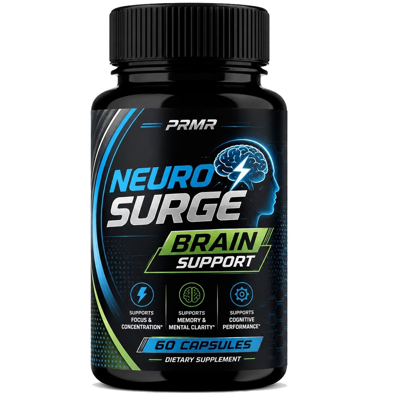 (5 Pack) Neuro Surge Brain Supplement Nootropic Formula Support Cognitive Health