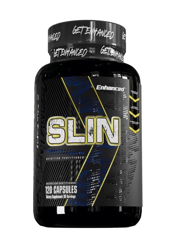 Enhanced Labs SLIN Nutrient Partitioner BuildMuscle New Sealed 120 Caps 06/2027