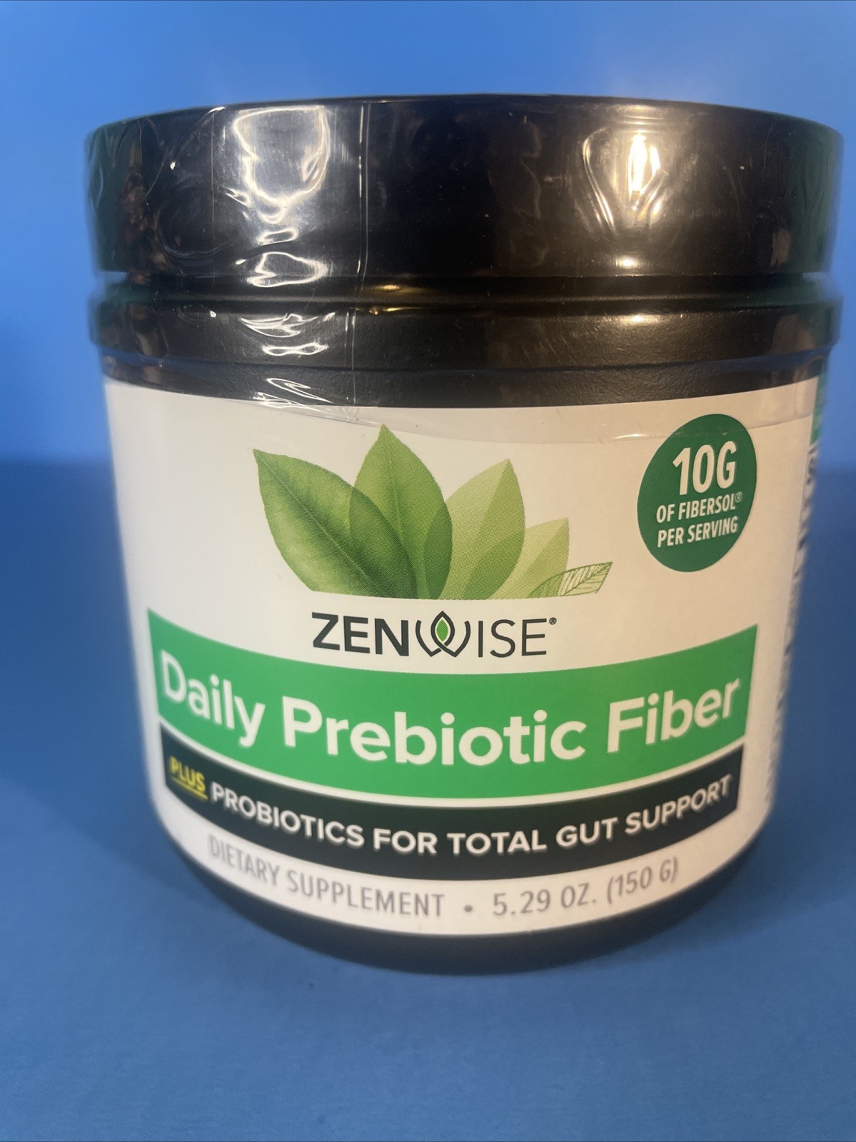Zenwise Daily Prebiotic Fiber (10g per Serving) Gut Health 5.29oz EXP 08/2027