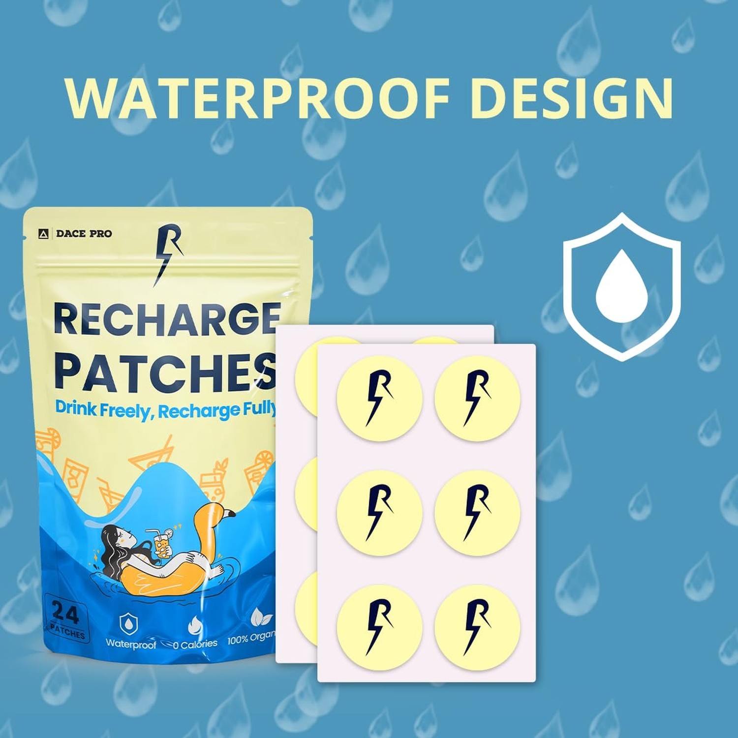 The Recharge Patch 24-Pack: Recovery Patches Cruise Essentials 2026 Women Fes…