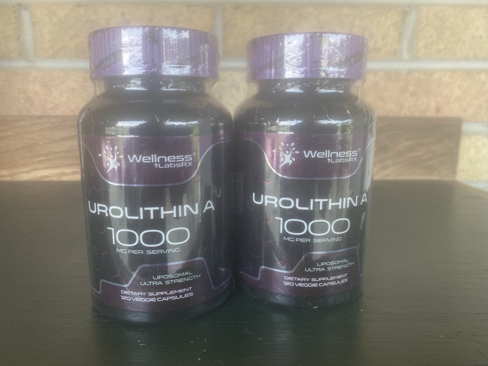 Wellness LabsRX Urolithin A 1000mg Per Serving Dietary Supplement 2 Bottles