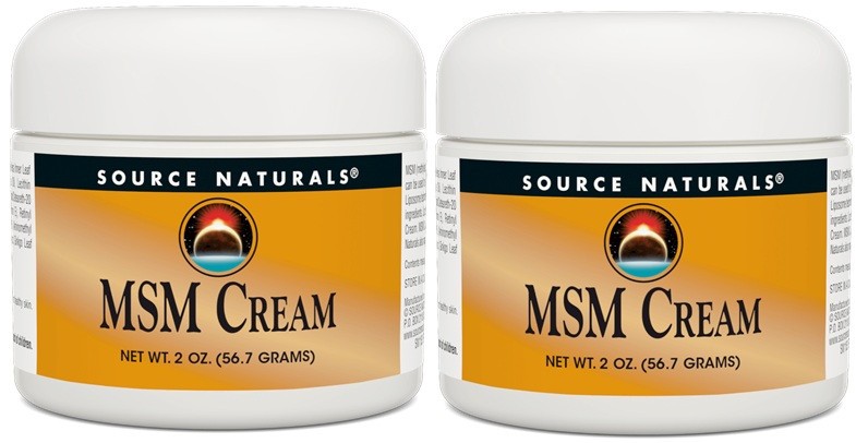 SOURCE NATURALS MSM Cream 2 oz ( 2 Pack )
