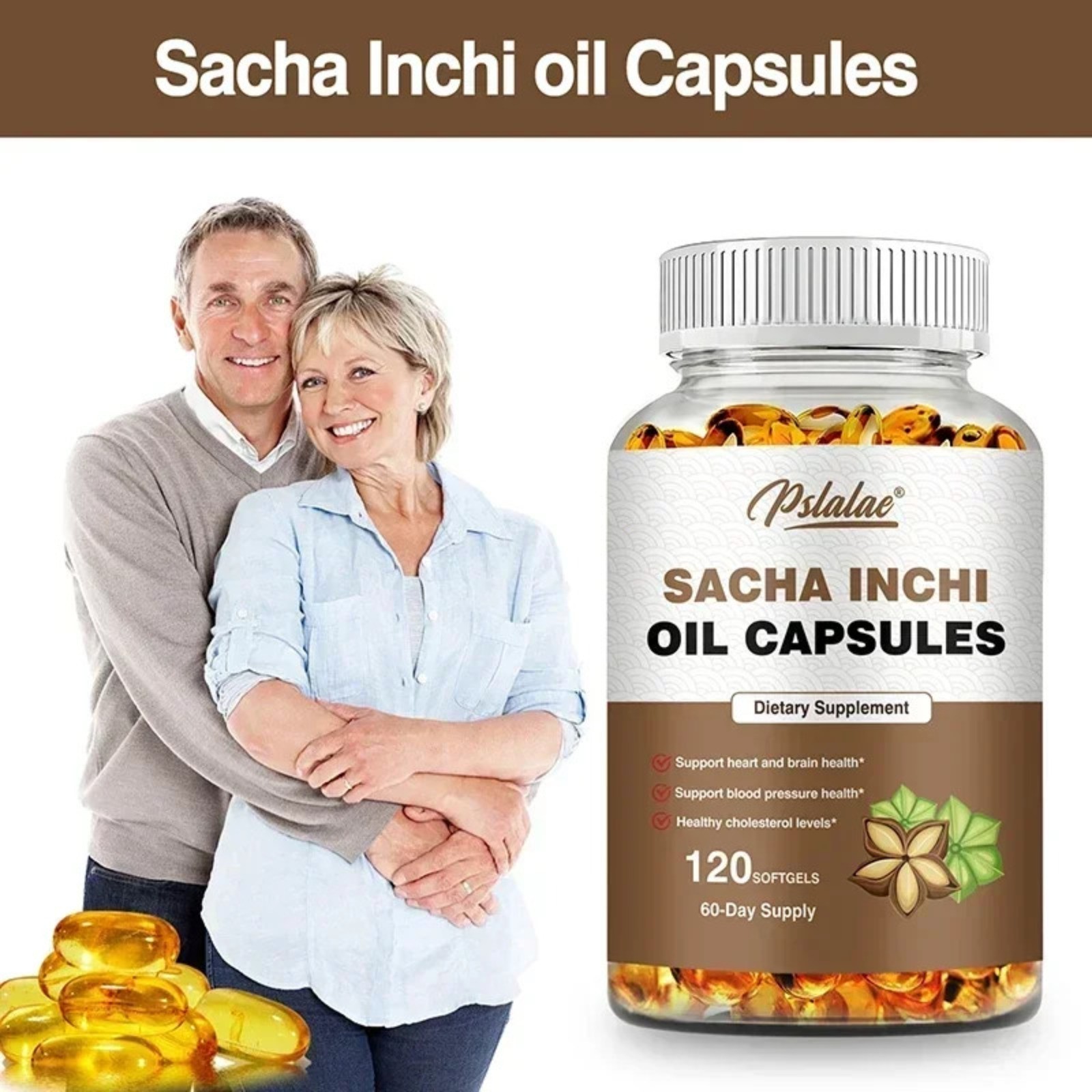 Sacha Inchi Oil 240pcs – Heart, Joint & Brain Health, Boosts Immunity & Vitality