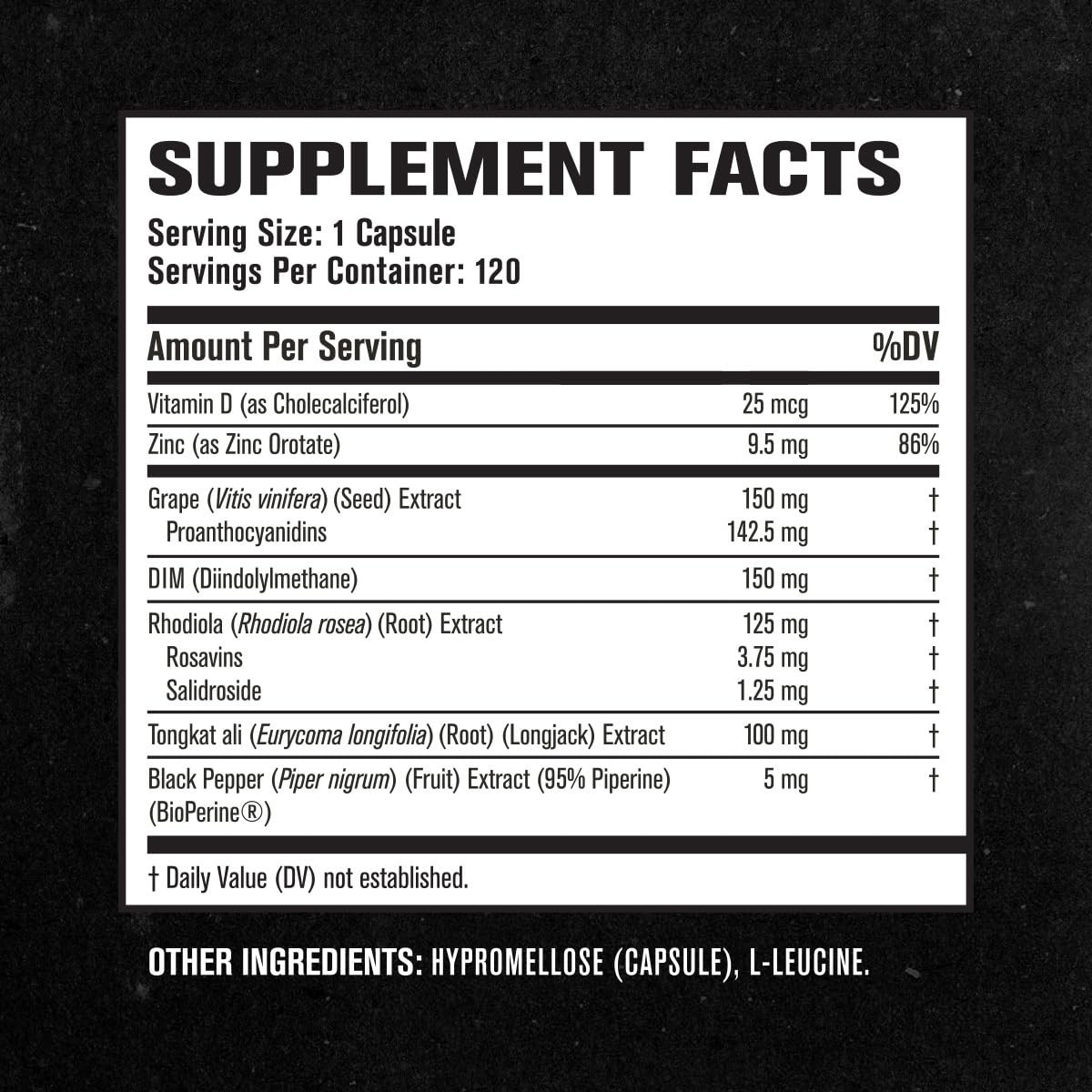 Natural Estrogen Blocker for Men – Vitality Booster & Metabolizer with Tongkat A