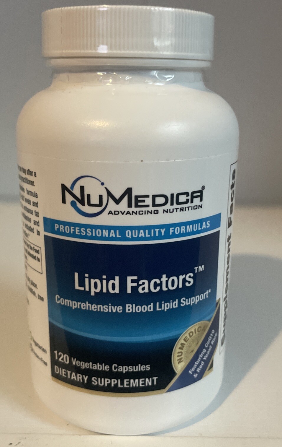 NuMedica Lipid Factors 120 capsules * SEALED Exp 10/2025