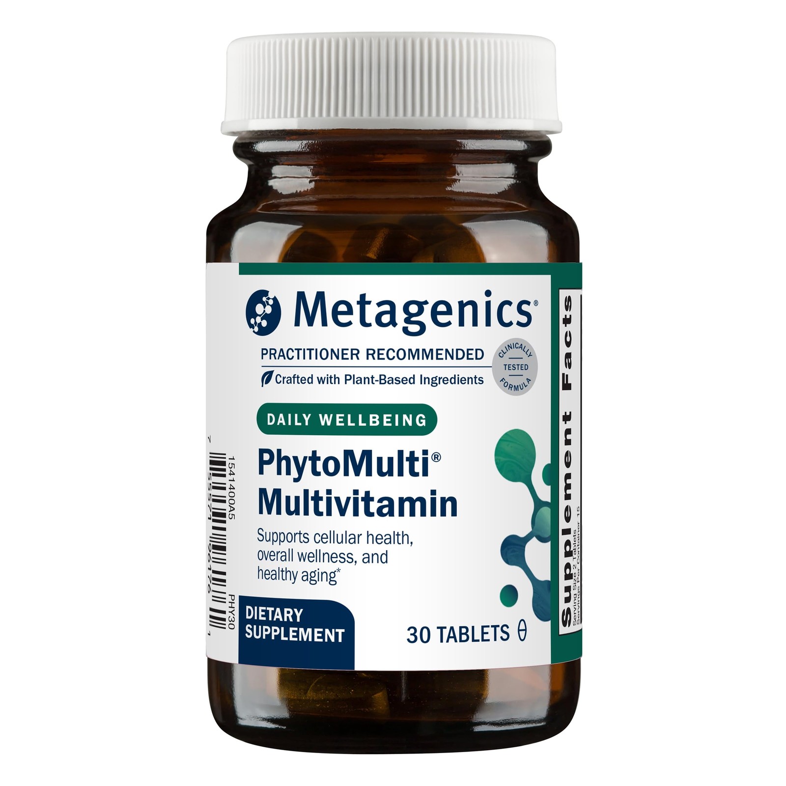 Metagenics PhytoMulti Multivitamin Without Iron-Daily 30 Count (Pack of 1)
