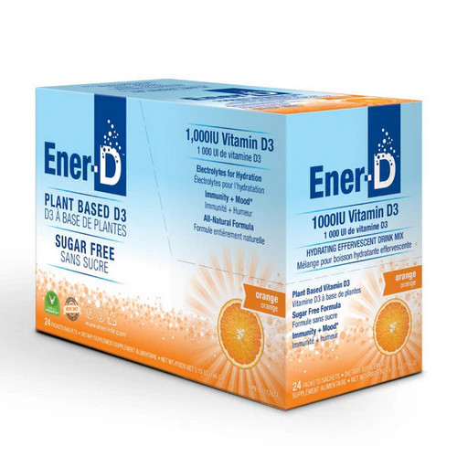 Ener-D Sugar Free Orange 24 Count by Ener-D