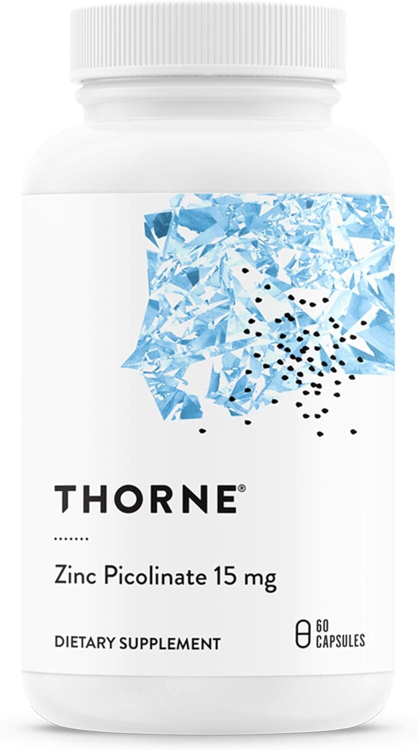 Picolinato De Zinc 15 Mg: Suplemento De Zinc Altamente Absorbible – Respalda…