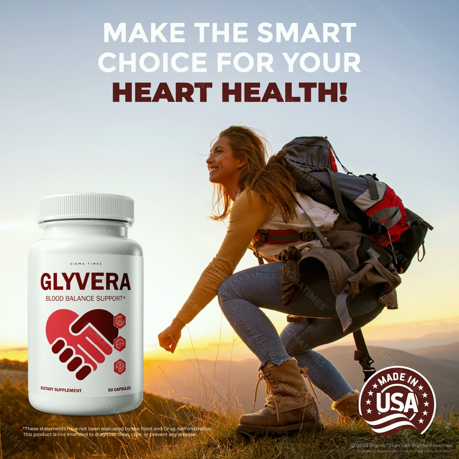 Glyvera Capsules – Blood Support, & Balanced Metabolism Supplement – 5 Pack