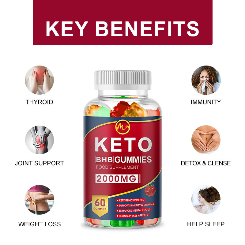 2000mg Keto BHB Capsules | Diet Drops Fast Weight Loss Fat Burner Carb Blocker