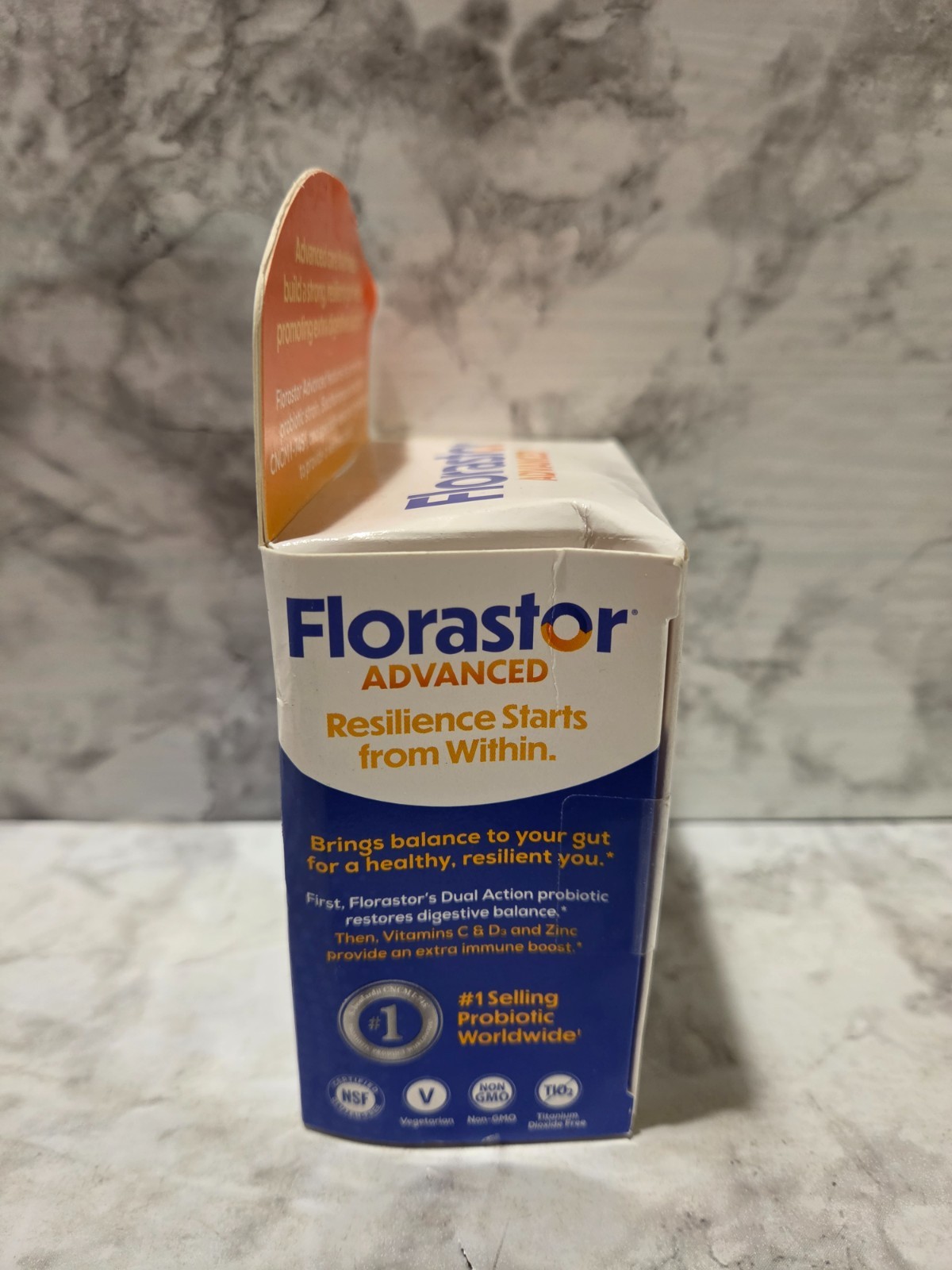 Florastor Advanced Immunity Probiotic Immune Supplement 30 Capsules 7/2026
