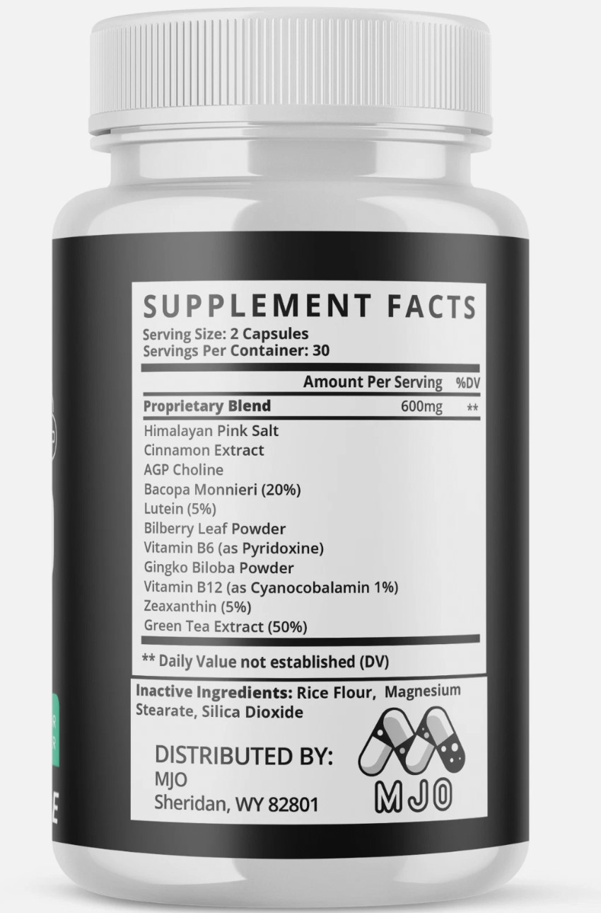 (6 Pack) Memo Boost Pro Nootropic Natural Brain Support, MemoBoostPro Capsules
