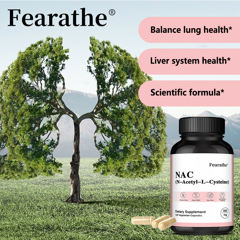NAC (N-Acetyl-L-Cysteine) Supplements – Balances Lung And Liver Health