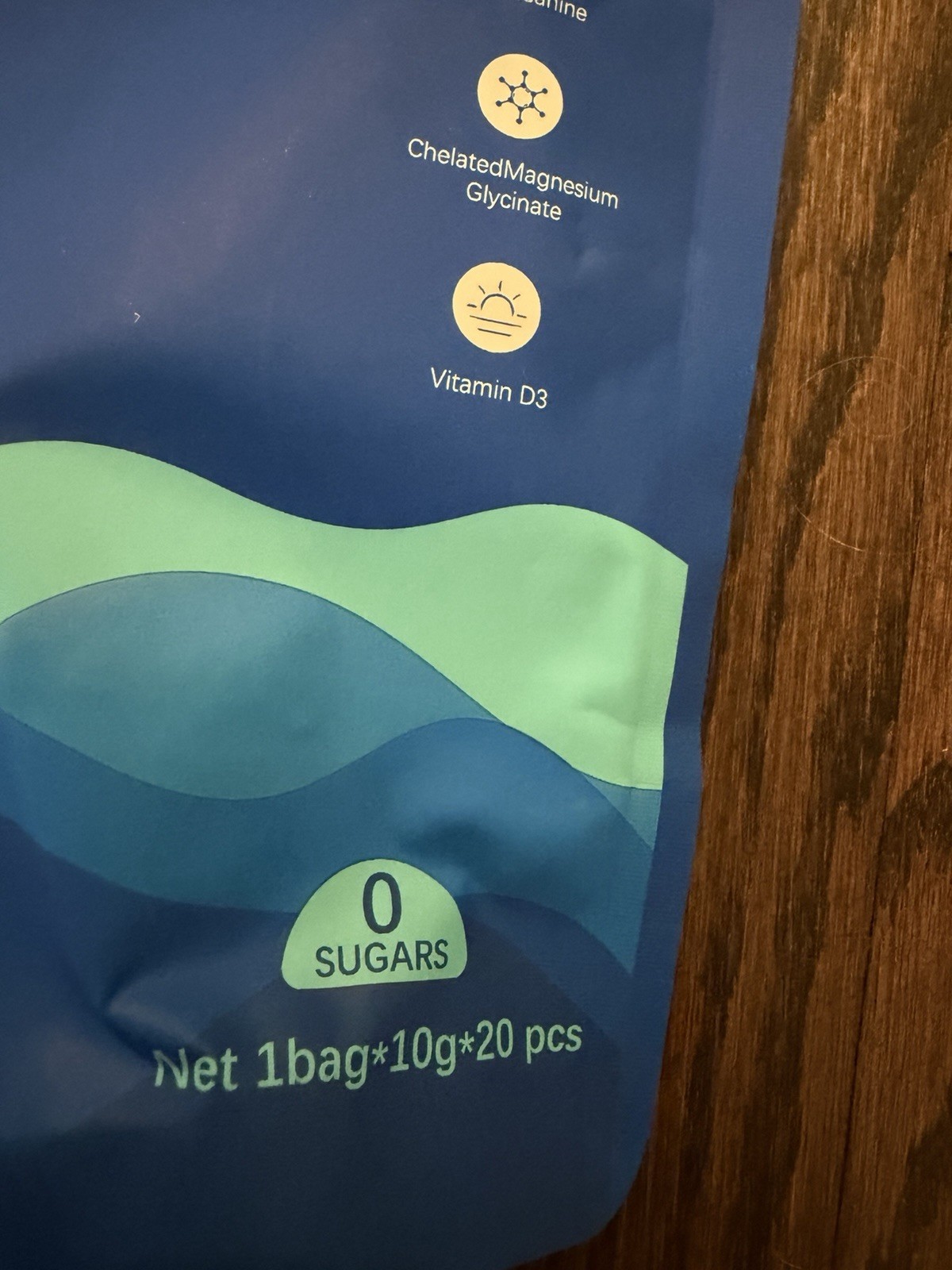ESUNM Calm Magnesium Drink Mix Packets, 20 Packs NEW Sealed