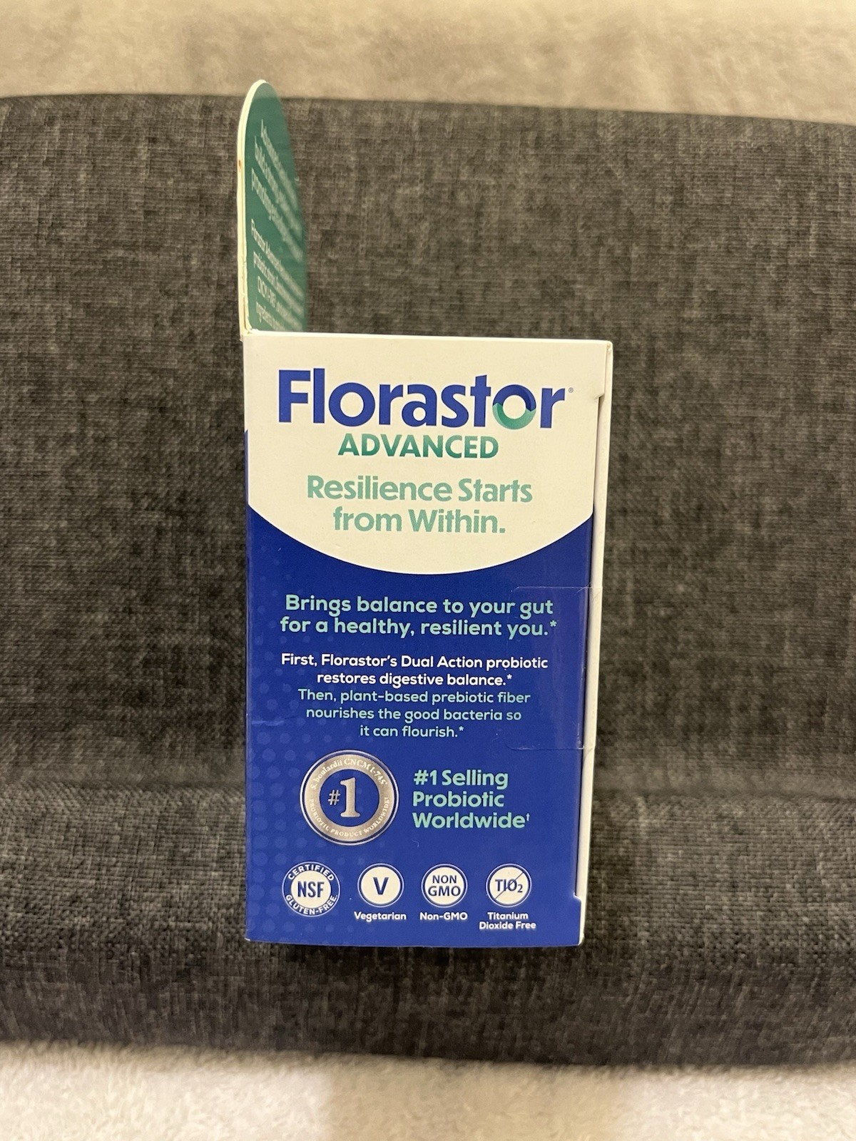 Florastor Advanced Probiotic and Prebiotic Supplement, 30 Capsules NIB