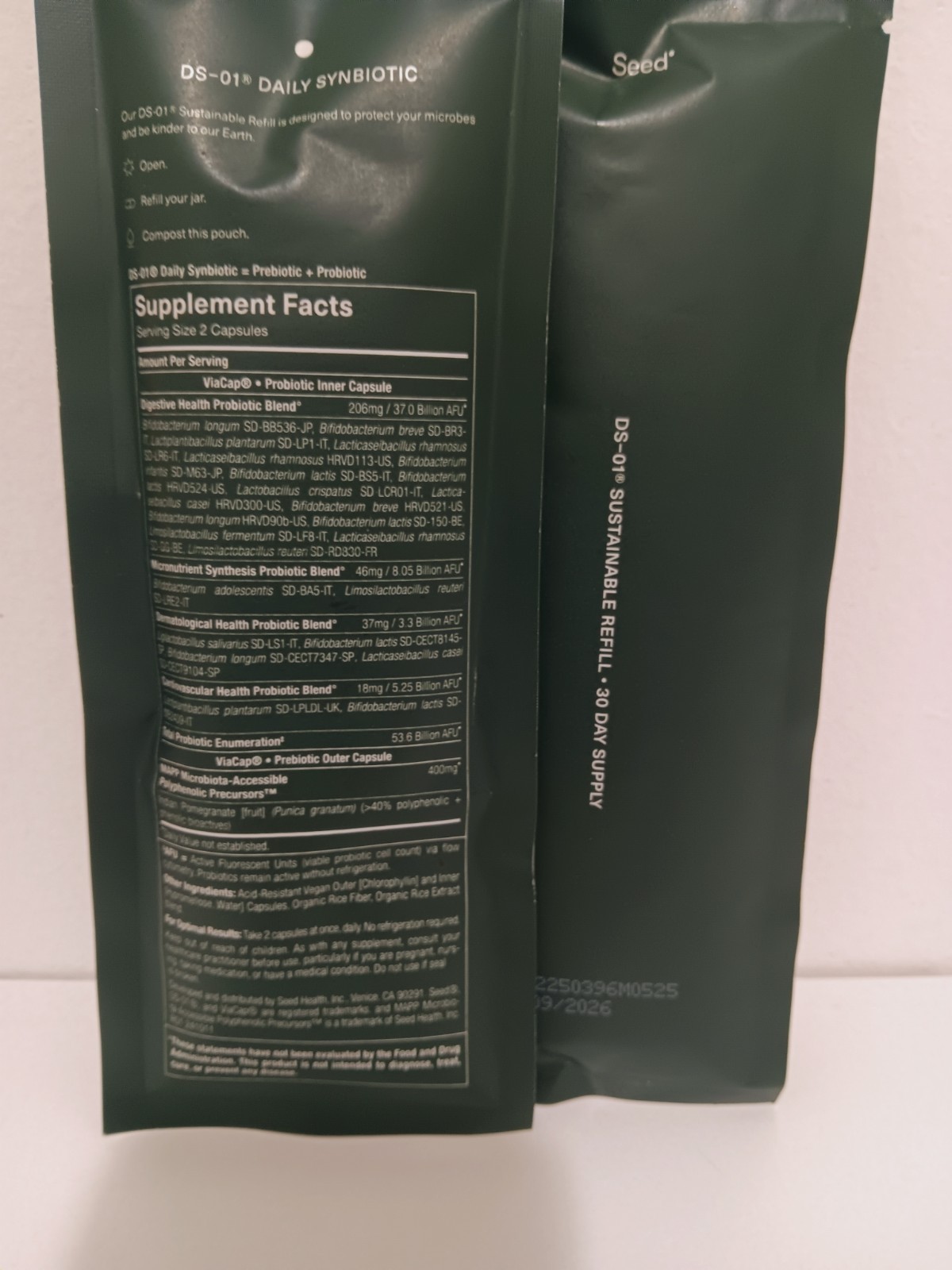 Probiotic DS -01 (30 capsules for Adults (2 Units)- EXP: 09/2026.