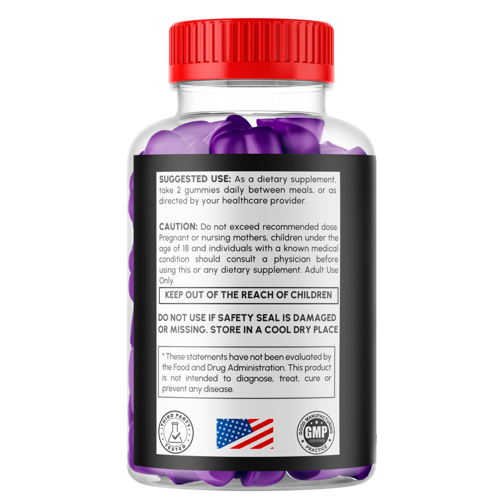 (5 Pack) Newcore for Men Advanced Formula NewCore Vitamin Supplement 300 Gummies