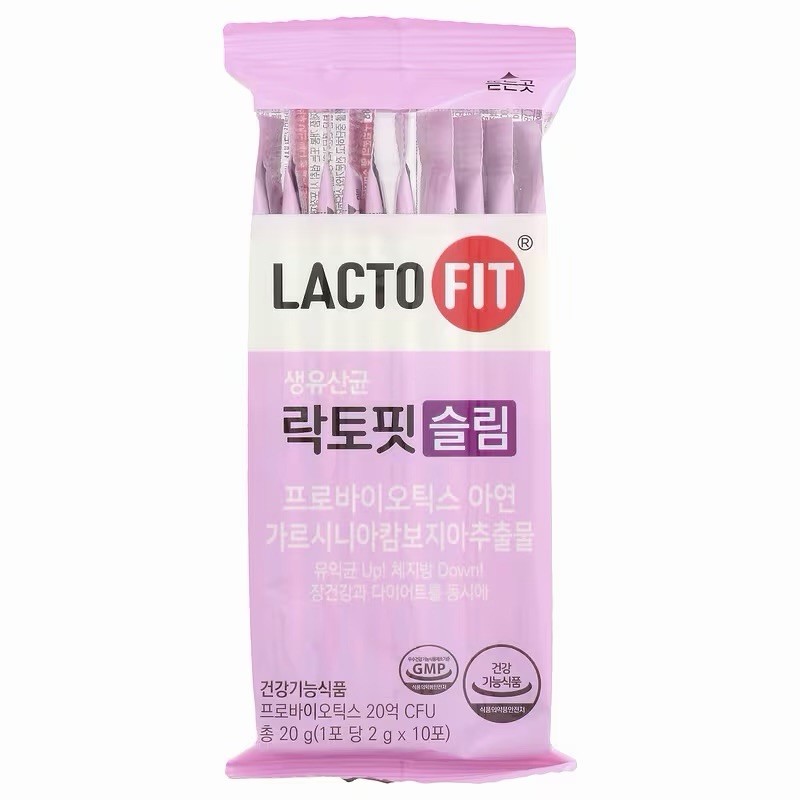 Chong Kun Dang LACTO-FIT Probiotics Slim white kidney bean 120g (60 Sticks)