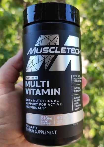 2 PACK-MuscleTech Platinum Multivitamin Workout Supplements 90 Tabs EXP: 06/2027