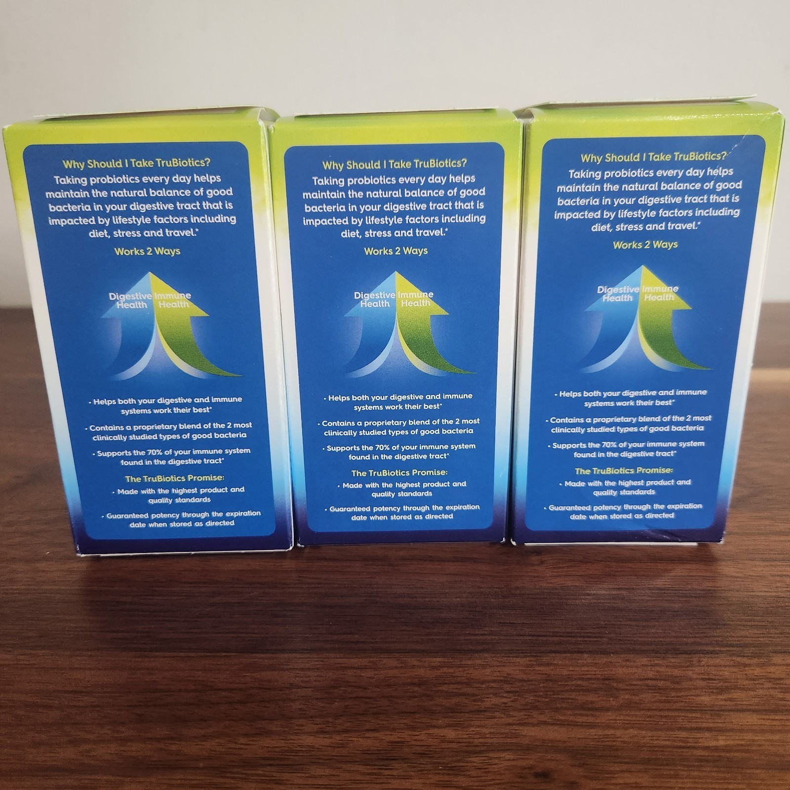 TruBiotics x3 DIGESTIVE & IMMUNE HEALTH Daily Probiotic 90 Capsules Exp 10/2027