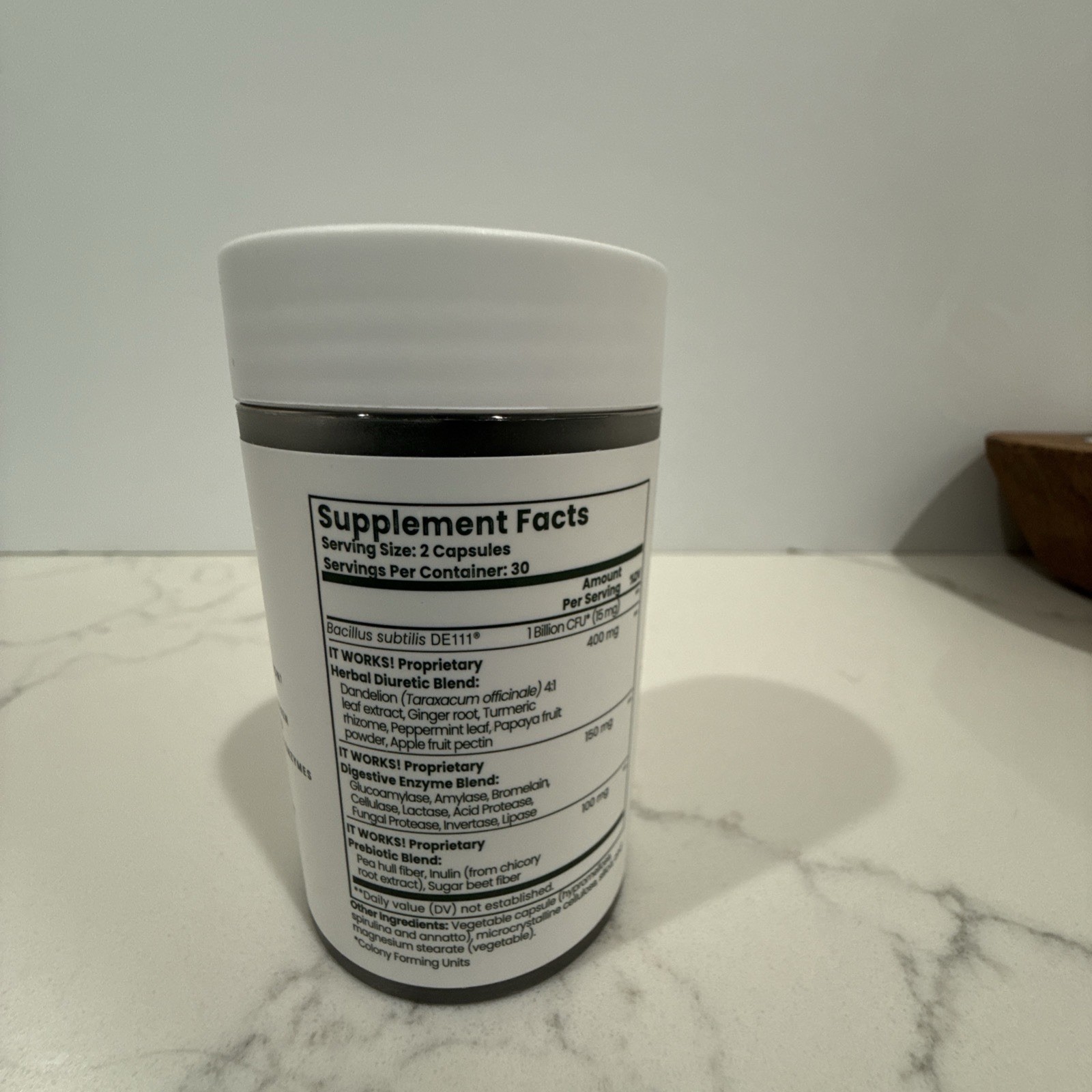 It Works! FLAT Daily Debloat Healthy Digestion Immune Support Gut Health