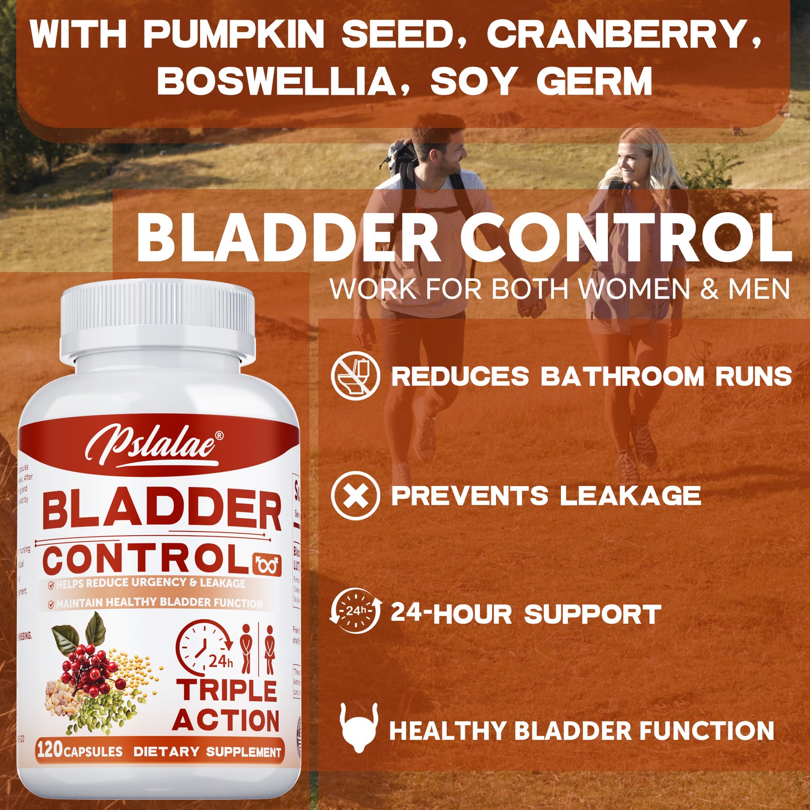 Bladder Control – Maintain Healthy Bladder Function and Reduce Urinary Urgency