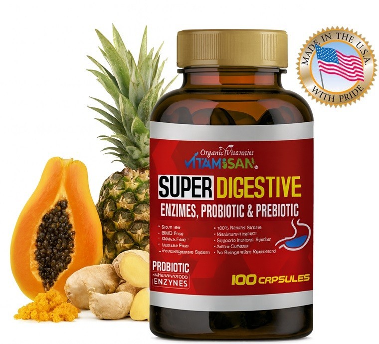 Probiotics 100 Billion CFU Potency Digestive Inmune Health 200 Capsules USA 2 Pk