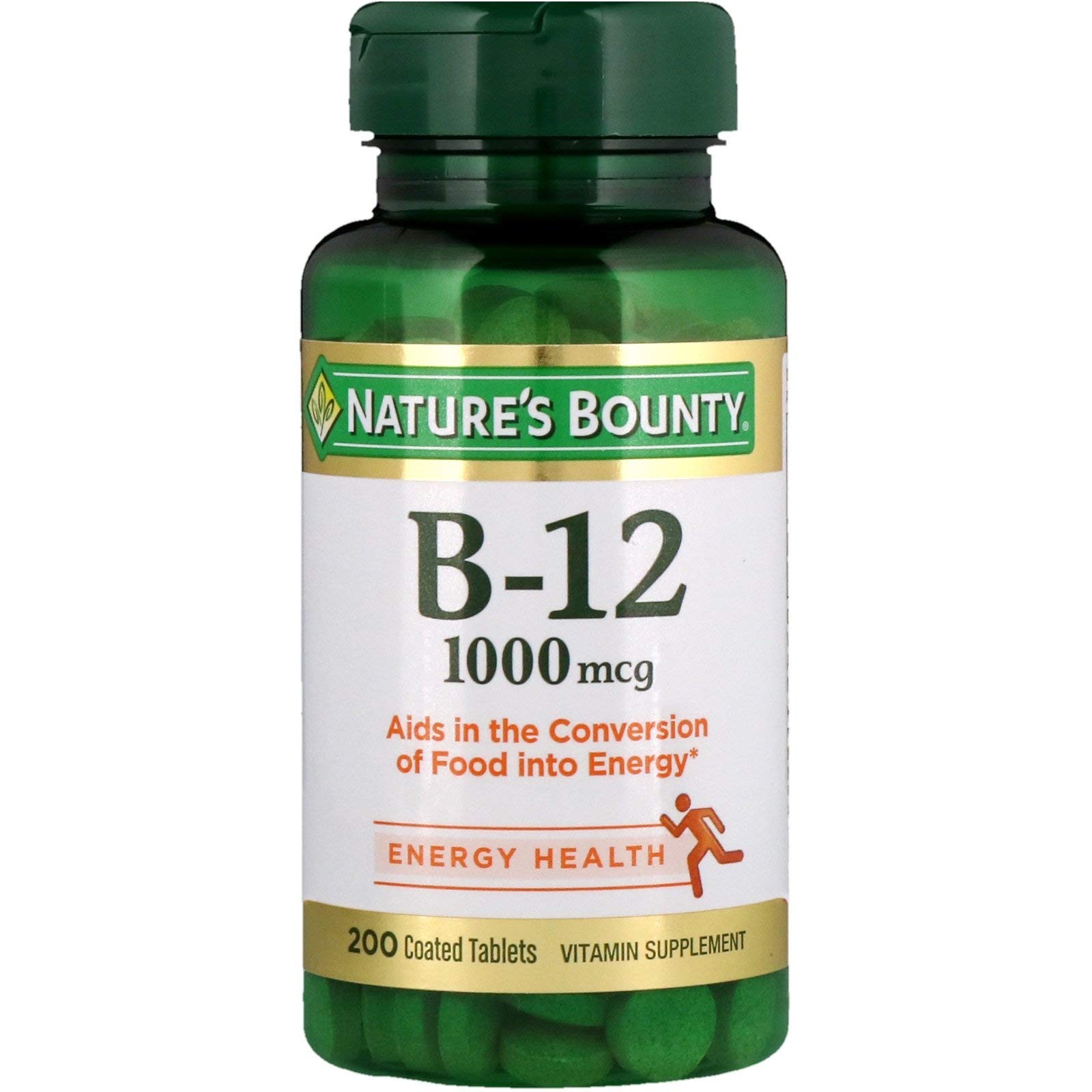 Nb B-12 1000mcg Size 200ct Tablet Value 1 Count (Pack of 200)