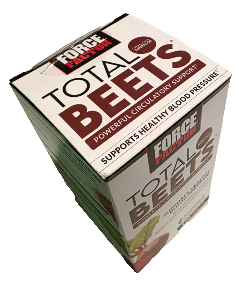 Total Beets Circulation Superfood Beet Root w/Blood Pressure Support 120ct 7/28