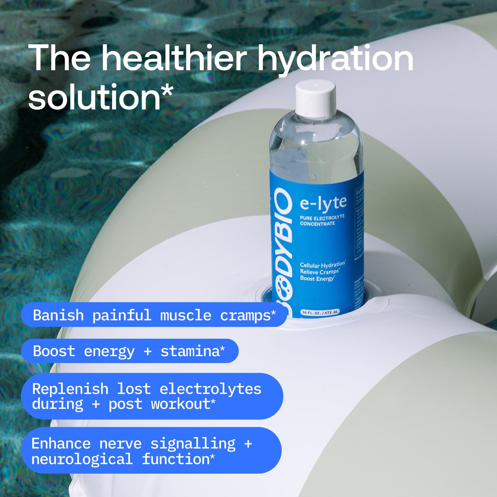 BodyBio e-Lyte – Liquid Electrolyte Concentrate for Clean 4 Fl Oz (Pack of 1)