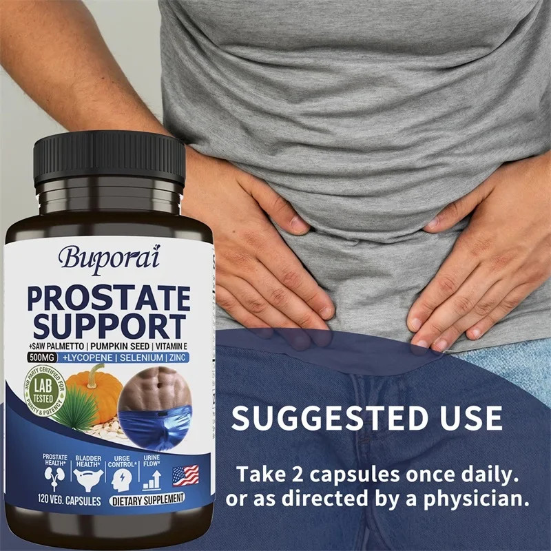 Prostate Support 240pcs, Regulate Hormonal, Prostate and Urinary Tract Health