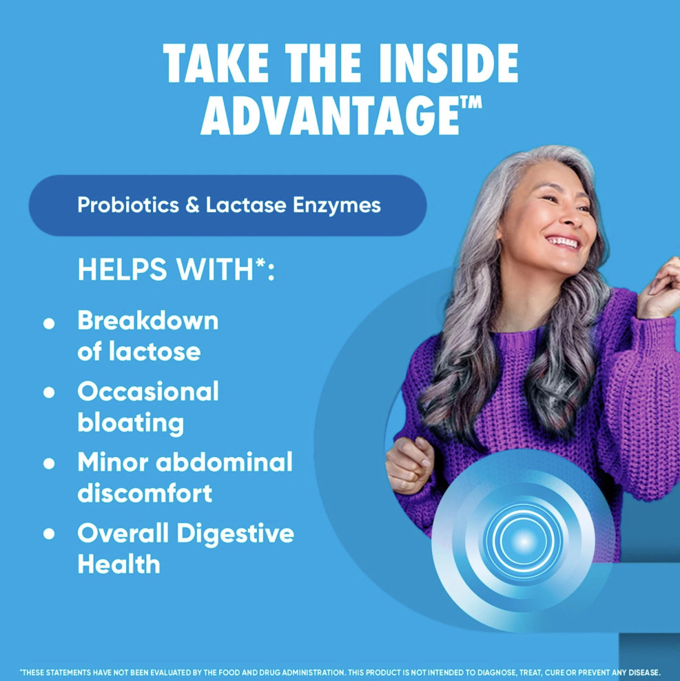 Digestive Advantage Lactose Defense Capsules 96ct Digestive Immune Support