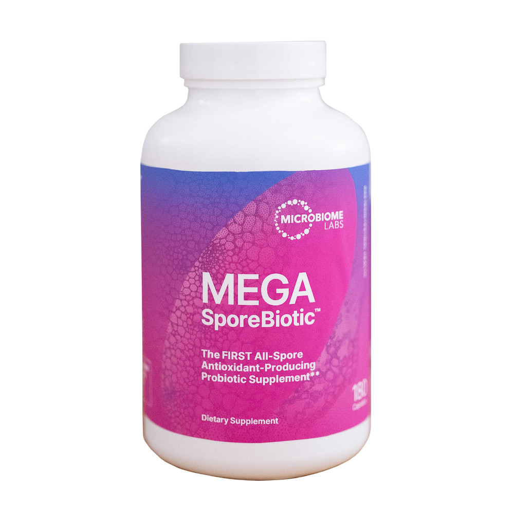 MegaSporeBiotic– Microbiome Labs–180 Capsules