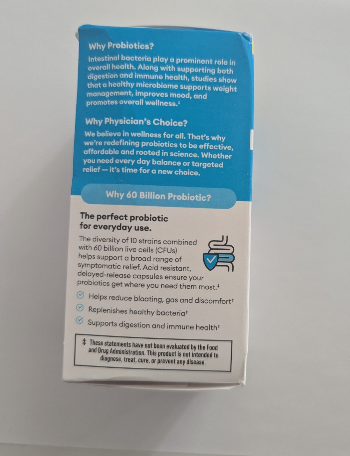 Physician’s Choice 60 Billion Probiotic – 60 Capsules – Exp: 2026 – USA SELLER