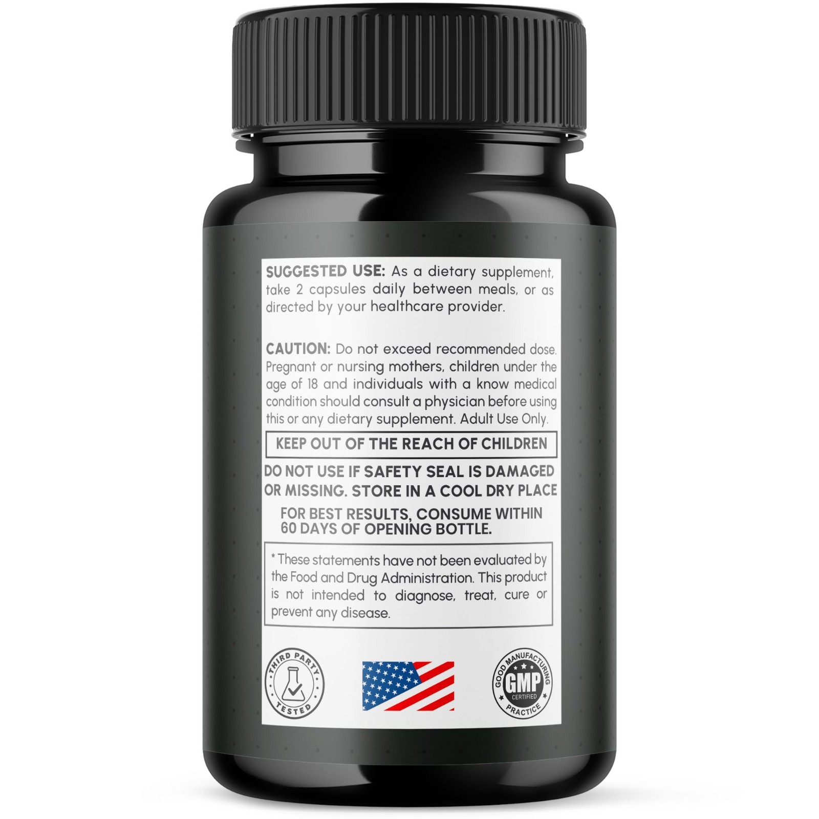 (2 Pack) Steel Power Advanced Male Health Support Supplement SteelPower 120 Caps