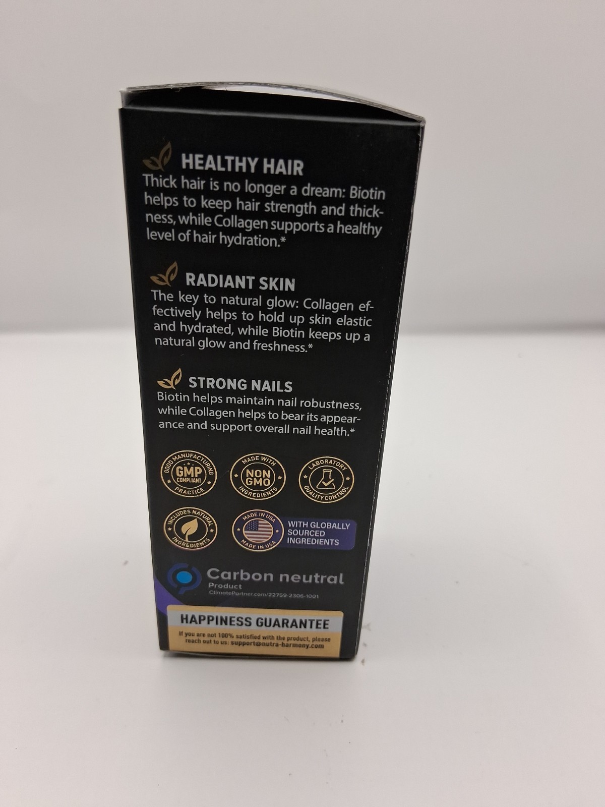 Liquid Biotin & Collagen 60,000 mcg – Vitamins for Hair 2 Fl Oz (Pack of 1)